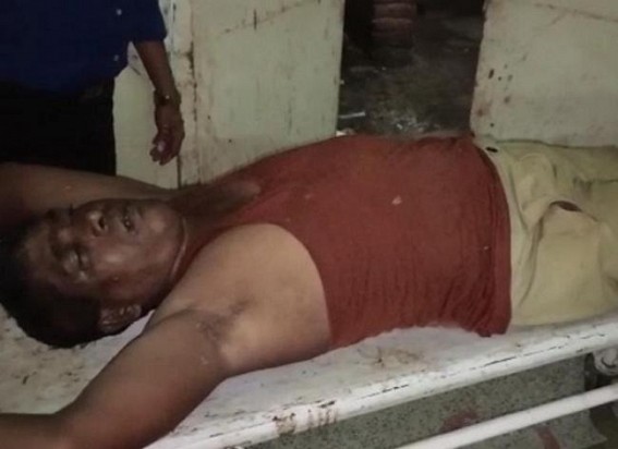 Man died after a speedy auto hit him in Udaipur Gakulpur Bazar Man died after a speedy auto hit him in Udaipur Gakulpur Bazar